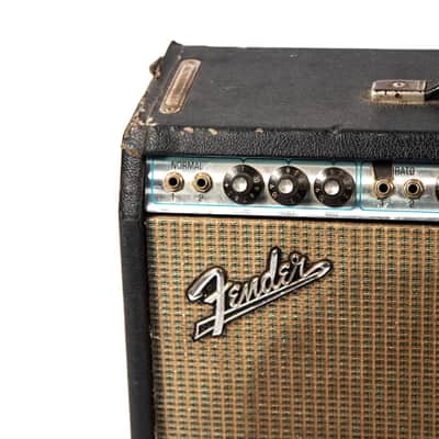 Fender Deluxe Reverb Silverface Owned by Mike Campbell image 3