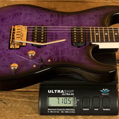 Suhr Standard Thin Burst Limited Edition - Trans Purple image 8