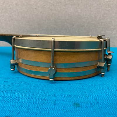 Vintage / Antique Stella Banjolele Uke Banjo 4 String - For Parts or Restoration image 8