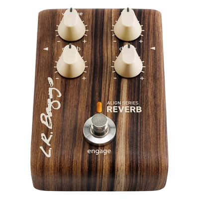 L.R. Baggs Align Series Reverb Acoustic Guitar Effects Pedal Open Box Mint image 9