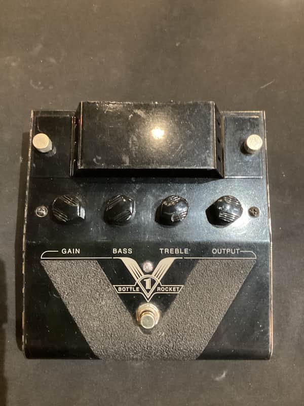 Mesa Boogie V-1 Bottle Rocket Preamp Pedal w/ Power Supply Early 00’s - Black image 1
