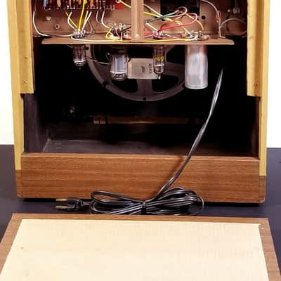 Vintage 1961 Premier Model 50 amp, guitar & harp. Clean, mean, pristine. And with tone to die for! image 6