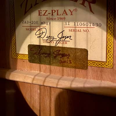 Zager ZAD-20E Mahogany - Acoustic/Electric image 13