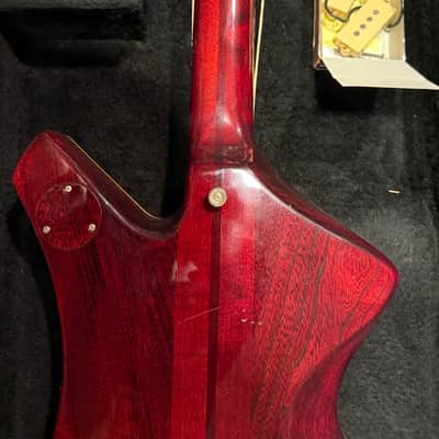 Washburn B-20 8 String Bass 1970s - Sunburst image 9