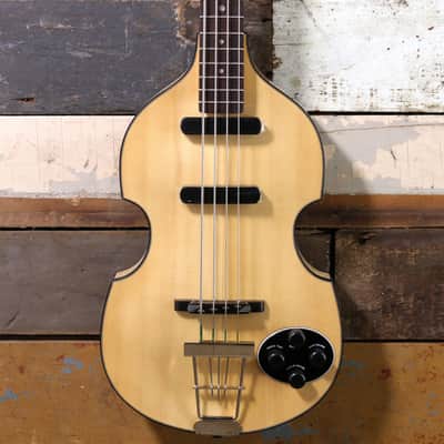 Hofner 500/1 V58 Violin Beatle Bass Natural image 1