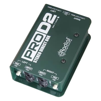 Radial Pro-D2 Full Range Stereo Passive Direct Box - DI Box image 4