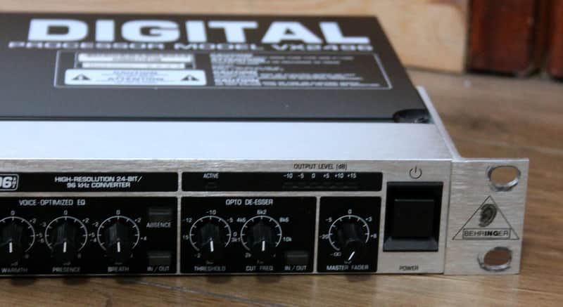Behringer Ultra-Voice VX2496 vocal preamp | Reverb
