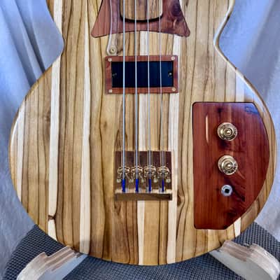 Hand made long scale bass image 15