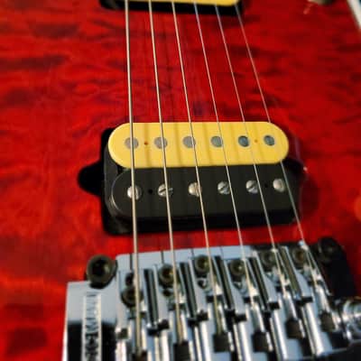VIDEO! 1995 Ernie Ball Music Man EVH Eddie Van Halen Signature Red Quilt COLLECTOR GRADE 1 owner image 10