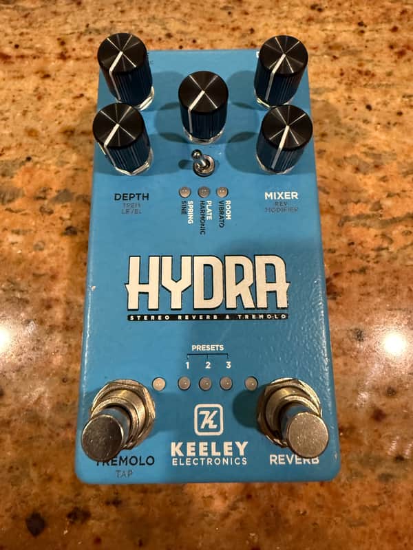 Keeley Hydra Stereo Reverb & Tremolo