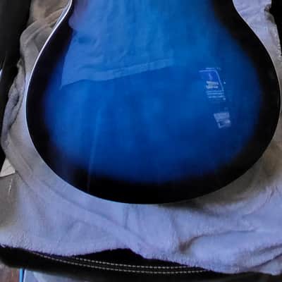 Best Choice Products Acoustic Bass 2021 Blue Burst image 4