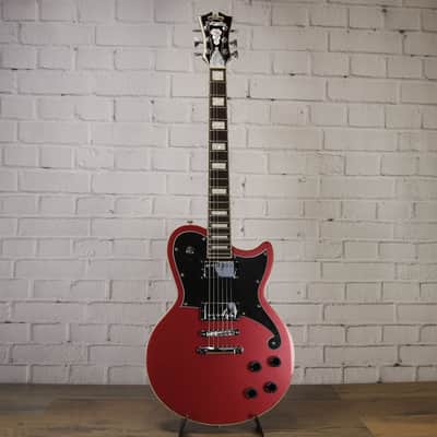D'Angelico Premier Atlantic Electric Guitar Oxblood w/Gig Bag image 7