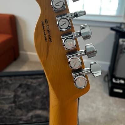 American Ultra Telecaster, Maple Fretboard Plasma Red Burst image 6