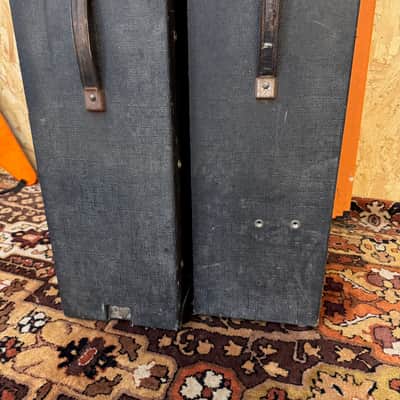 Vintage 1960s WEM Watkins 3x10 Amplifier PA Clip Columns Cabinets w Elac 10N/106 image 8