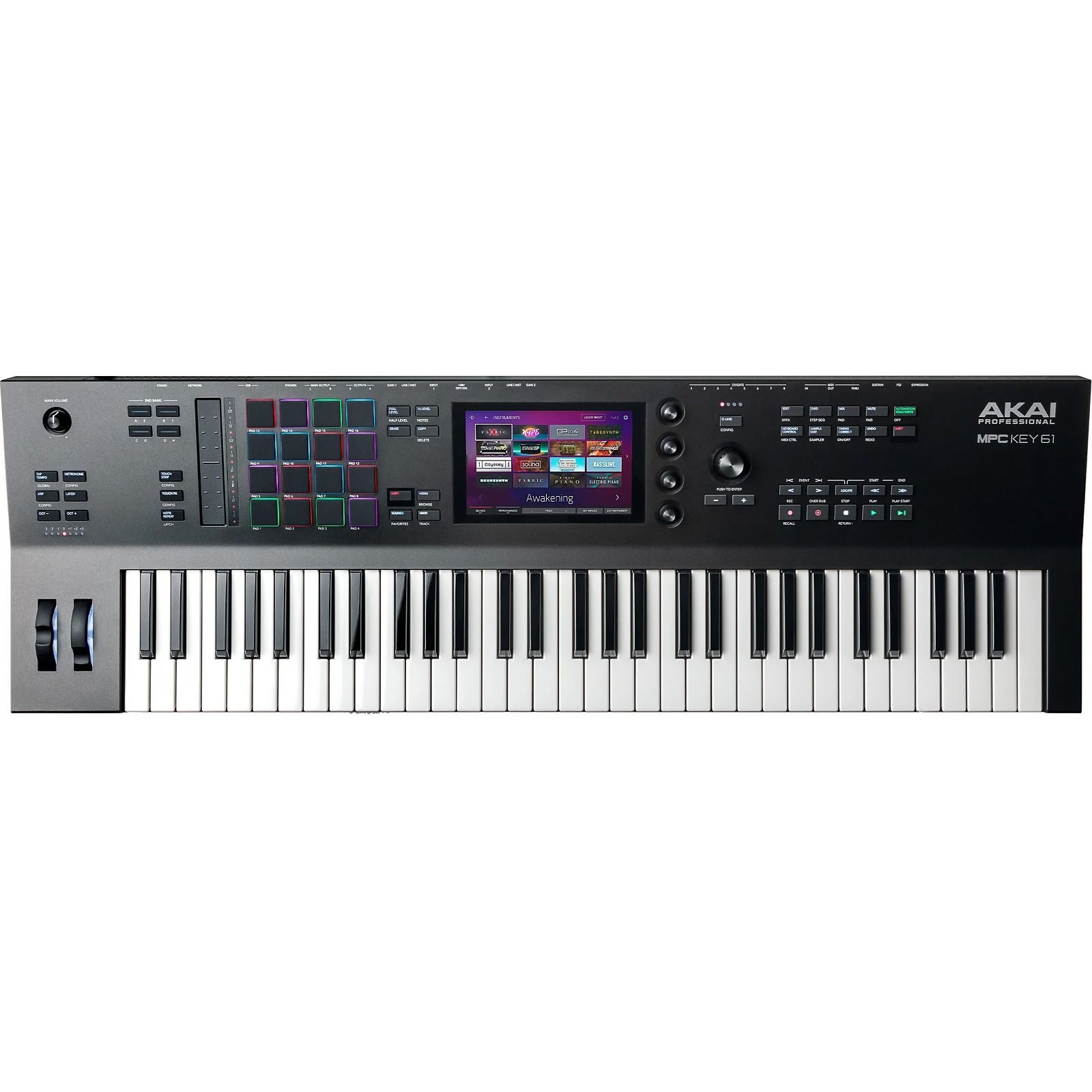 Akai MPC Key 61 Standalone Workstation Synthesizer | Reverb