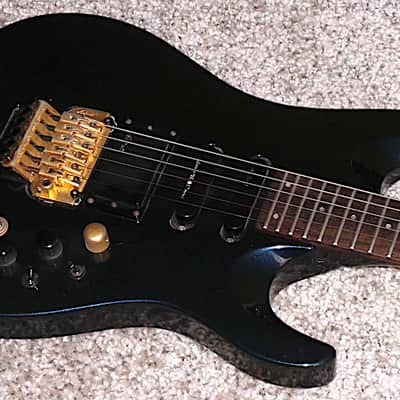 Aria Pro II MA-800 MBL Very rare electric guitar Japan Active electronics. image 1