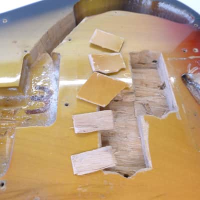 Vintage 1975 Fender P-P Precision Bass Double P-Bass Sunburst 4-Bolt Body mid-1970s image 23