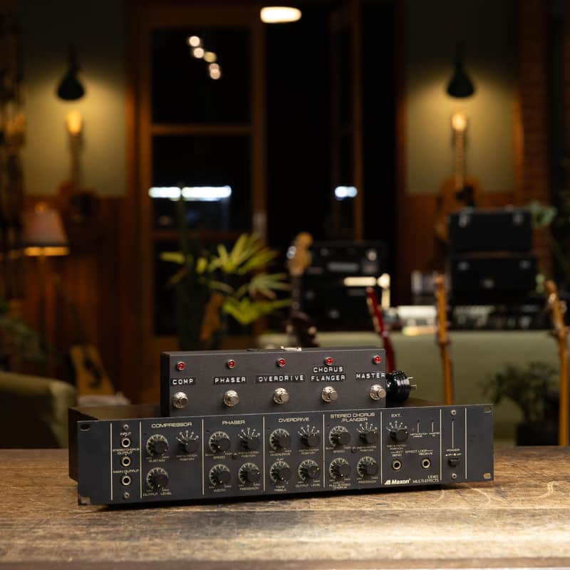 Maxon (Ibanez) UE401 Multi Effects Unit w/footswitch - 1980’s image 1