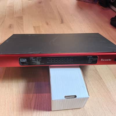 Focusrite RedNet D16R MkII Dante Audio Interface 2020 - Present - Red image 2