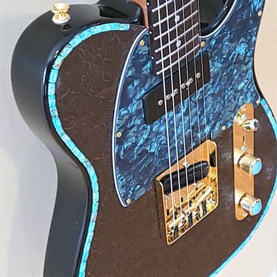 Custom Designed & Crafted "Tele" Style w/Western Tolex Serial #037- "Centauri" Klon by Harby included $169 value! image 9