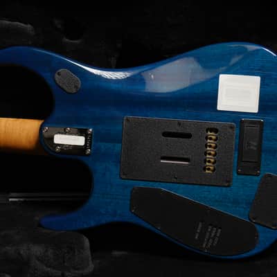 Music Man BFR LTD JP15-6 Quilt Maple 2015 - Bali Blue image 17