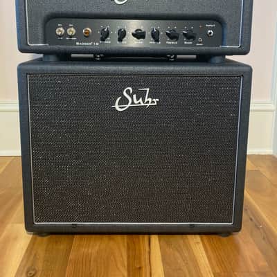 Suhr Badger 18 Tube Guitar Head and Cabinet image 2