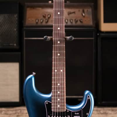 Fender American Professional II Stratocaster Electric Guitar - Dark Night with Hardshell Case image 4