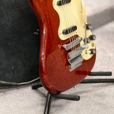 1966 Epiphone Olympic Double with Maestro Vibrola - Cherry image 6