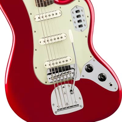 Fender Vintera® III Early '60s Bass VI, Rosewood Fingerboard - Candy Apple Red image 1