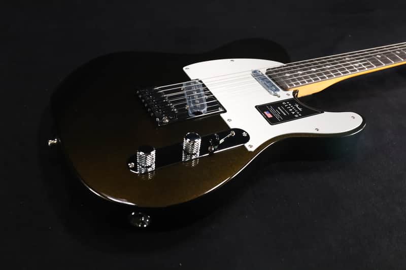 Fender American Ultra II Telecaster Ebony Fingerboard Texas Tea 168 image 1