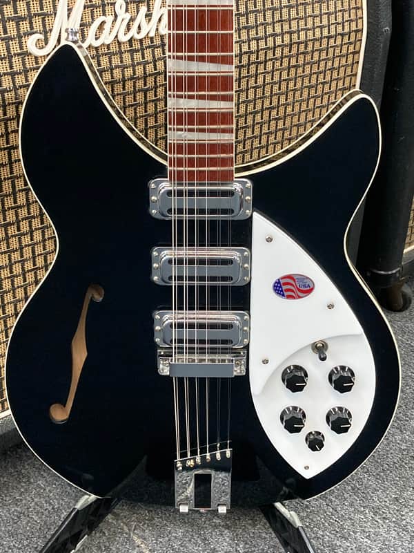 Rickenbacker 1993Plus 2017 - Jetglo image 1
