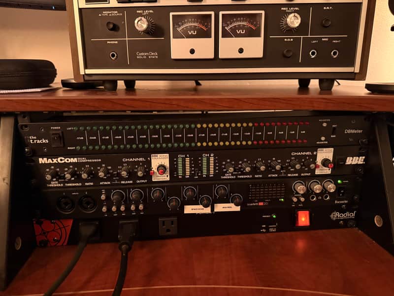 BBE MaxCom Dual-Channel Compressor/Limiter/Gate w/ Sonic Maximizer