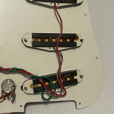 1980's Kramer ZX30 Strat Loaded Factory Pickguard Pickups, Electronics image 5
