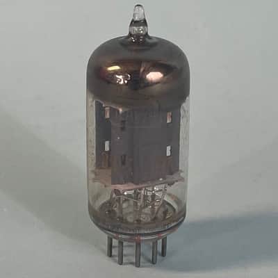 Vintage RCA 12AU7A ECC82 Long Plate Halo Getter Preamp Tube! T152 image 3