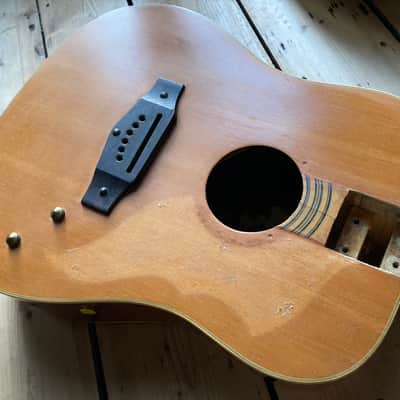 Eko Ranger VI 1960s 70s Acoustic Guitar Body Fair Condition image 2