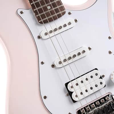 Cort G200PPK G Series 200 Double Cutaway Electric Guitar. Pastel Pink image 17