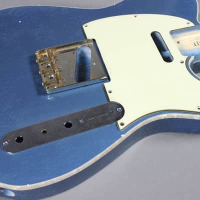 MJT Official Custom Order Vintage Aged Nitro Single Bound Guitar Body Mark Jenny VTT image 3
