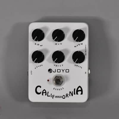 JOYO JF-15 California Sound Overdrive Effects Pedal White image 1
