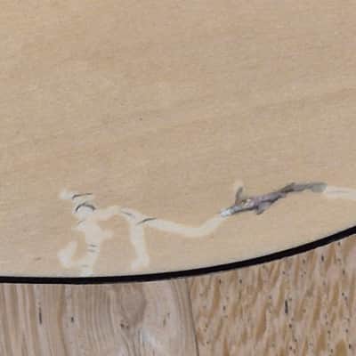 Fretless 3/4 Sized Classical Guitar with Pyrography Neck image 24