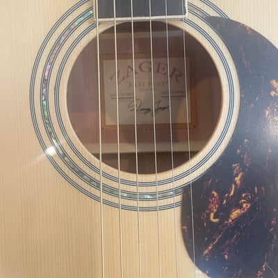 Zager ZAD50 OM 2022 - Natural with Zager hard case, capo and tuner. image 10