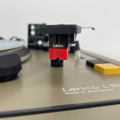 Lenco - L833D - Direct Drive Turntable - Lenco Stylus - Broken Dustcover/Strobe image 12