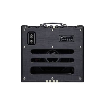 Supro Delta King 10 Combo 5 Watt Guitar Amplifier, Black w/ Black Stripes image 5