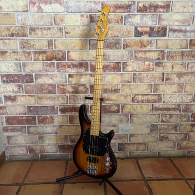 Schecter CV-4 Bass 2021 3-Tone Sunburst image 2