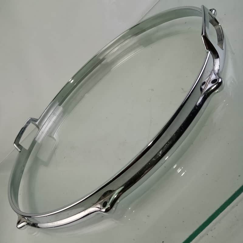 Premier 14" Die-Cast 8-Lug Snare Drum 60-70s Resonant Rim/Hoop Diamond Chrome U4 image 1