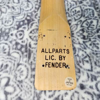 Allparts P Bass Neck TBRO - Loaded Fender tuners image 4