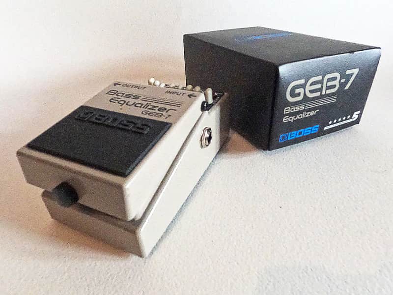 Boss GEB-7 Bass Equalizer (Silver Label) 1995 - Present - Gray image 1