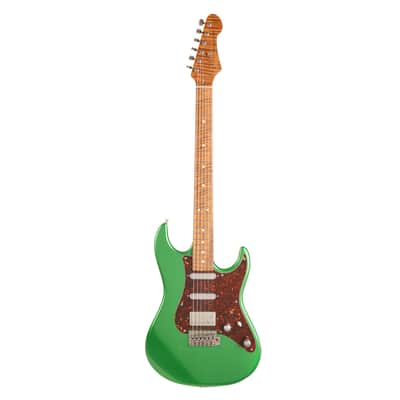 Patrick James Eggle Guitars 96 Vintage Green Metallic Used image 2