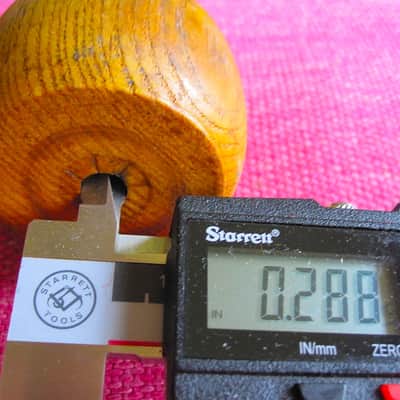 Wood Bass Drum Beater Head - Vintage image 7