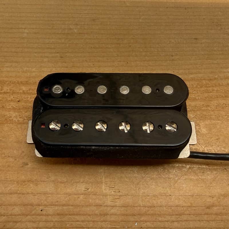 Vintage 1980's Seymour Duncan SH-1b '59 Bridge Humbucker Pickup - Maricela "MJ" Juarez - Black image 1