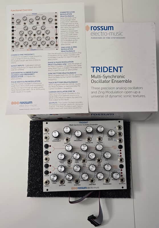 Rossum Electro-Music Trident Oscillator Eurorack Module image 1